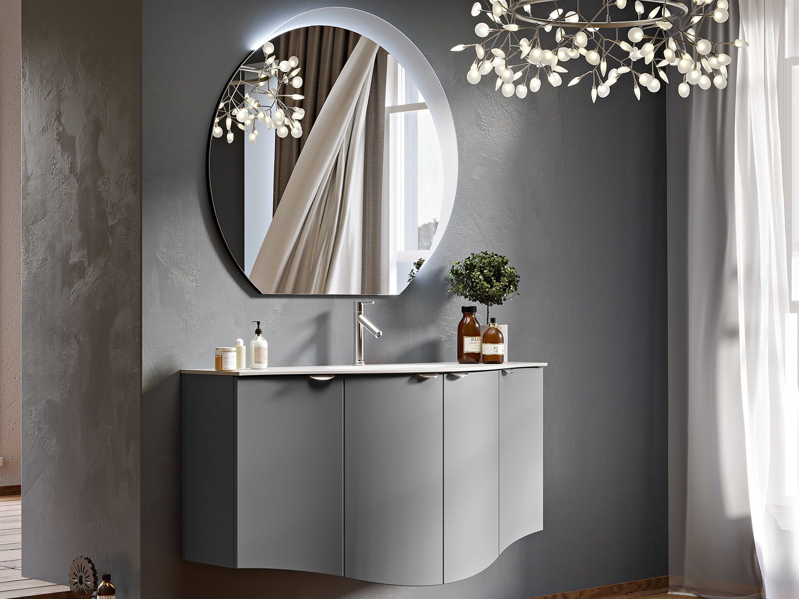 Bagni moderni e classici per un comfort senza tempo.